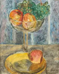 Józef Czapski, Owoce, 1930 r., 1930, olej, płótno