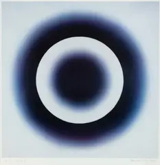 Wojciech Fangor, M 74, 1970/2002, serigrafia barwna, papier