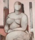 Tomasz Kazikowski, Akt kobiety, 2014, 2014, olej, płótno