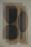 Władysław Rogowski, Kompozycja geometryczna, olej, płyta pilśniowa, 95