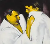 Piotr Gromniak, Jj2, olej, płótno