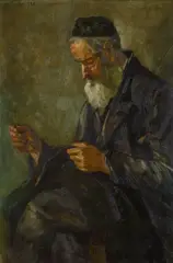 Erno Erb, Żyd, 1920 r., 1920, olej, płótno