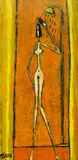 Małgorzata Stępniak, Prysznic, 2001 r., 2001, olej, płótno