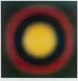 Wojciech Fangor, M5, 1966/2002, serigrafia barwna, papier