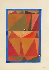 Jerzy Nowosielski, Kompozycja, lata 50/60 XX w., akwarela, papier, 29