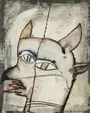 Jerzy Zabłocki, Bez tytułu, gwasz, papier