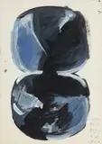 Jan Berdyszak, Kompozycja, 1962, 1962, akwarela, papier