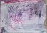 Henryk Cześnik, Bez tytułu, 1992, 1992, technika mieszana, papier