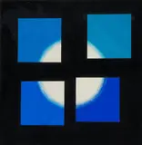 Julian Henryk Raczko, Bez tytułu, z serii Perspektywy, lata 70. XX w., gwasz, papier, 19