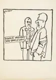 Andrzej Mleczko, Powiedzcie orkiestrze, żeby grała do końca, tusz, papier