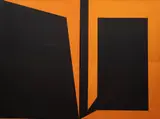 Zbigniew Gostomski, Bez tytułu (dyptyk), 1972, 1972, akryl, płótno