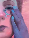 Paulina Stasik, Teardrop, 2023, 2023, olej, płótno
