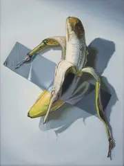 Mariusz Maksel, The art of rotting, 2024, 2024, olej, płótno