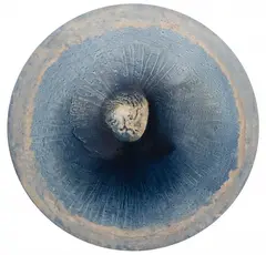 Rhythms - Underwater flashes of blue, 2024 by Martyna Łuszczyńska, 2024, olej, płótno, sold Mar 2025