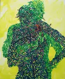 Katarzyna Kukuła, Uścisk natury, 2017, 2017, olej, płótno