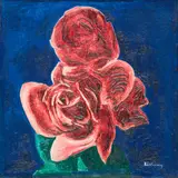 Moïse Kisling, Róże, olej, płótno