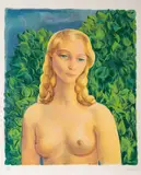 Moïse Kisling, Ewa, litografia barwna, papier, 55