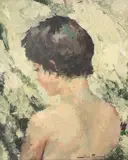 Igor Talwiński, Portret, olej, płyta