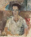 Jan Cybis, Peggy, olej, płótno