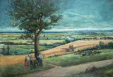 Eugeniusz Dzierżencki, Pokój zwycięży, 1950 r., 1950, olej, płótno