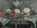 Martwa natura by Eugeniusz Dzierżencki, olej, płótno, 63, sold Jan 2025