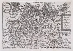Matthias Quad, Ducatus Oswieczensis & Zatoriensis descriptio 1592, Mapa Księstwa Oświęcimsko-Zatorskiego, pochodząca z dzieła „Europe totius orbis terrarum…”, wyd. Johann Bussemecher, Kolonia, 1592; na verso tekst w języku łacińskim miedzioryt, 18