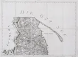 Friedrich Schroetter, Karte von Ost-Preussen nebst Preussisch Litthauen und West…, Mapa Prus wschodnich / Zatoka Pucka, będąca jedną z 25 kart mapy ziem Polski i Litwy, wyd. Schropp & Co., Berlin, 1803 miedzioryt, papier naklejony na płótno