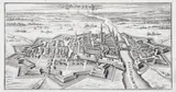 Eberhard Werner Happel, Die Stadt Elbing, Plan Elbląga, wyd. Thomas von Wiering, Hamburg, 1698 miedzioryt