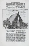 Reinhold Curicke, Die Grosse Muhle, Widok Wielkiego Młyna w Gdańsku, pochodzący z dzieła „Der Stadt Dantzig Historische Beschreibung”, wyd. Amsterdam-Gdańsk, 1687 miedzioryt, 13