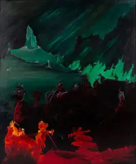 Veroneses Gewitter by Marcin Niziurski, olej, płótno, sold Jan 2025