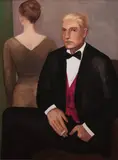 Katarzyna Karpowicz, Wizyta u Beckmanna, 2010, 2010, akryl, olej, płótno