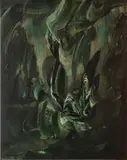 Franciszek Ledóchowski, Giotto, 2024, 2024, akryl, płótno