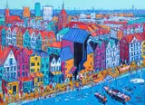 Joanna Mieszko, Gdańsk, 2021, 2021, akryl, płótno