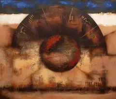 Mariola Jaśko, Brama II, 2000, 2000, olej, płótno