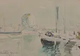Marian Mokwa, Port w Gdańsku, 1922