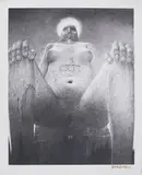 Bez tytułu by Zdzisław Beksiński, fotografia, papier barytowy, 26, sold Dec 2024