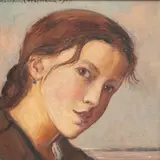 Wlastimil Hofman, Portret dziewczyny, 1923 r.