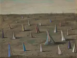 Stasys Eidrigevičius, Dzioby, pastel, papier