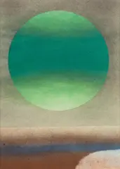 Roman Artymowski, Pejzaż, 1992, 1992, akwarela, papier