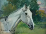 Wojciech Kossak, Głowa konia, 1931 r.