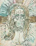 Zdzisław Lachur, Chrystus, 1986 r., 1986, olej, płótno