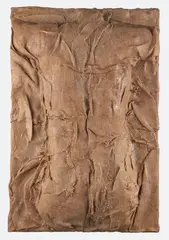Magdalena Abakanowicz, Landscape, 1978, 1978, juta, żywica, sklejka