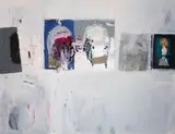 Janusz Karbowniczek, Spotkania rodzinne, 2005, 2005, olej, płótno