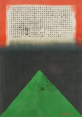 Józef Hałas, Bez tytułu z cyklu Droga, 2003, 2003, gwasz, papier