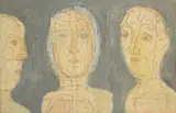 Léon Levkovitch, Trzy pierwsze lepsze, 1975, 1975, olej, płótno