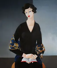 Urszula Tekieli, Lectico IV, 2016, 2016, olej, płótno