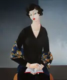 Urszula Tekieli, Lectico IV, 2016, 2016, olej, płótno