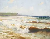 Soter Jaxa-Małachowski, Pejzaż nadmorski, 1898 r.