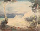 Marian Mokwa, Pejzaż, 1964 r.