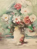 Marian Mokwa, Kwiaty, 1964 r.